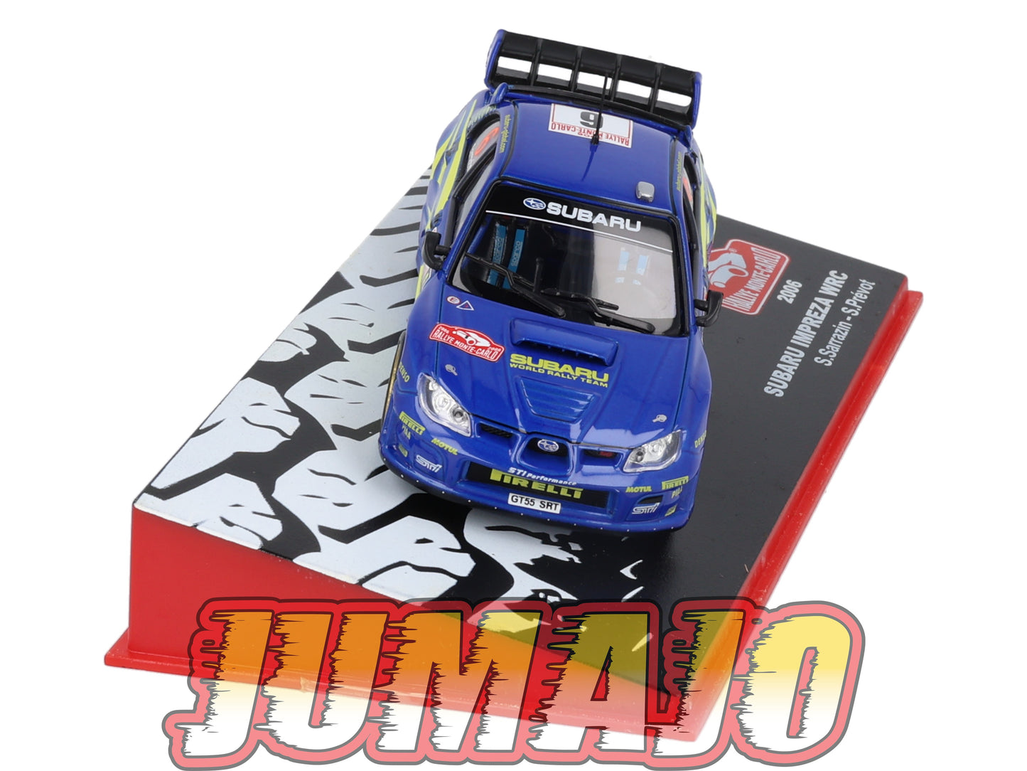 RMC34 Voiture 1/43 IXO Altaya Rallye SUBARU Impreza WRC S.Sarrazin 2006 #6 Monte-carlo