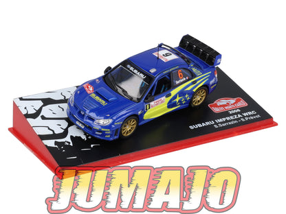 RMC34 Voiture 1/43 IXO Altaya Rallye SUBARU Impreza WRC S.Sarrazin 2006 #6 Monte-carlo