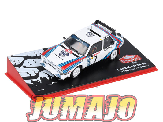 RMC36 Voiture 1/43 IXO Altaya Rallye Monte-Carlo LANCIA Delta S4 1986 #7 H.Toivonen