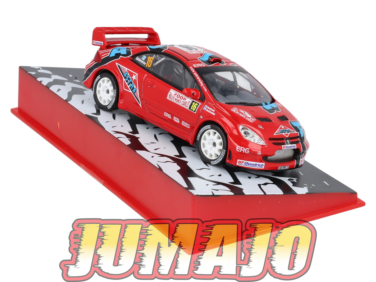 RMC37 Voiture 1/43 IXO Altaya Rallye monte-carlo PEUGEOT 307 T.Gardemeister 2006 #16