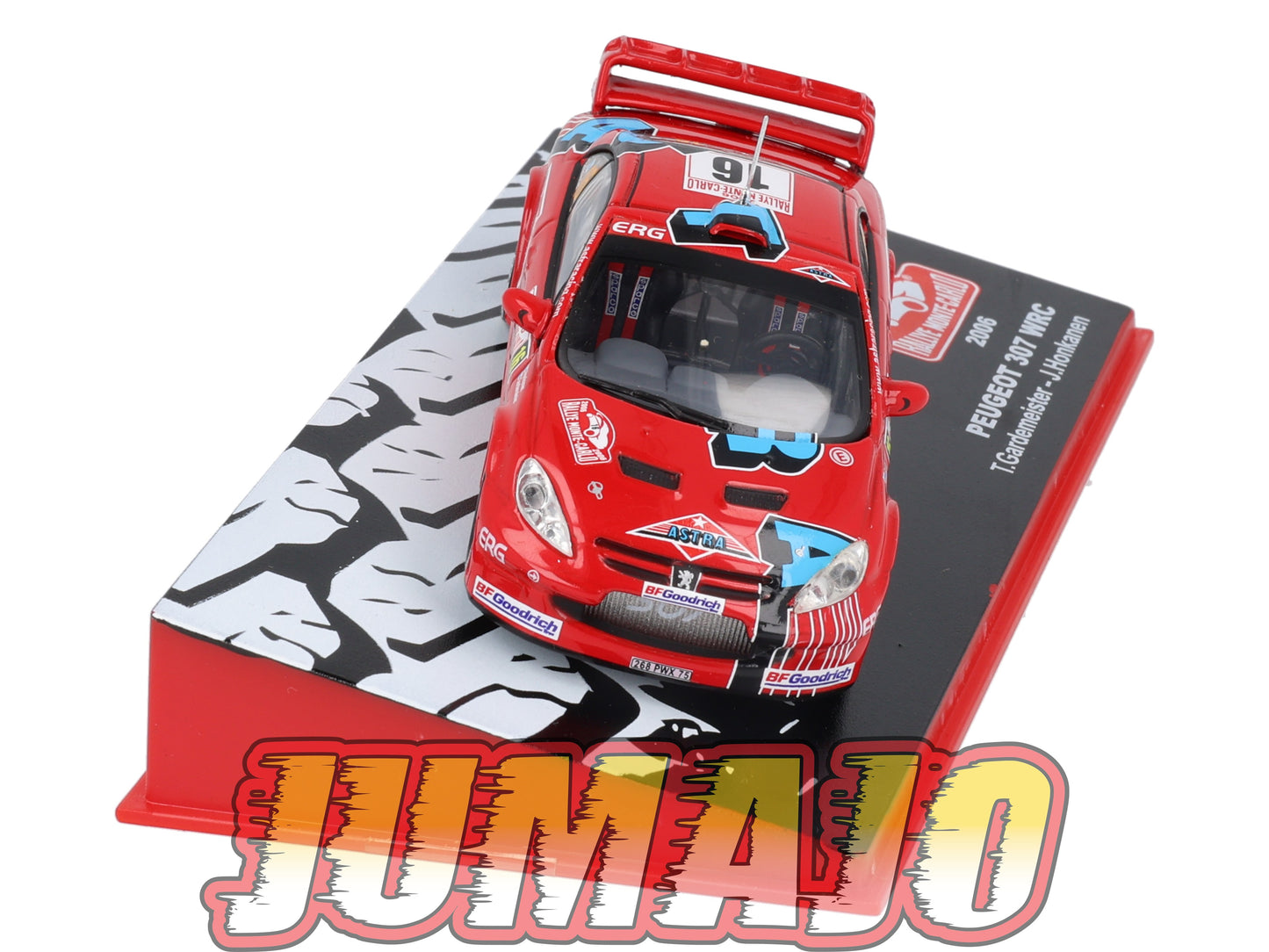 RMC37 Voiture 1/43 IXO Altaya Rallye monte-carlo PEUGEOT 307 T.Gardemeister 2006 #16