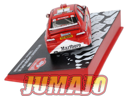 RMC38 Voiture 1/43 IXO Altaya Rallye Monte-Carlo MITSUBISHI Lancer EVO VI 2000 #1 T.Makinen