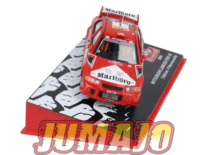 RMC38 Voiture 1/43 IXO Altaya Rallye Monte-Carlo MITSUBISHI Lancer EVO VI 2000 #1 T.Makinen