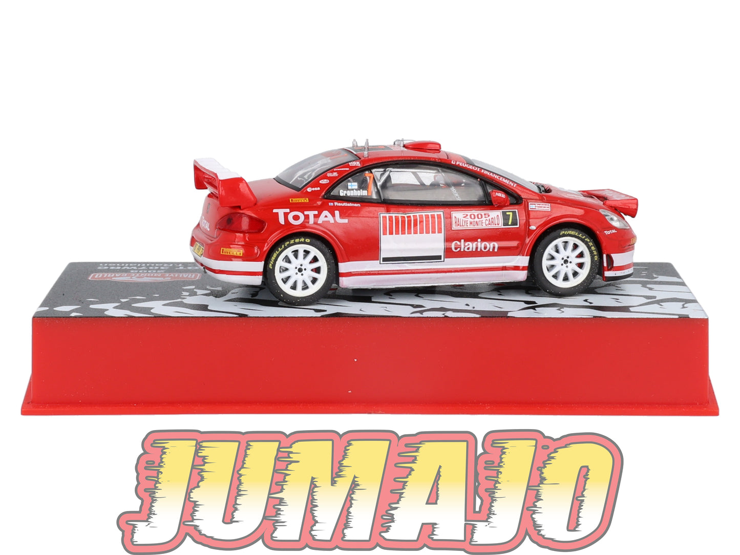 RMC3 Voiture 1/43 IXO Altaya Rallye PEUGEOT 307 WRC M.Gronholm 2005 #7 Monte-carlo