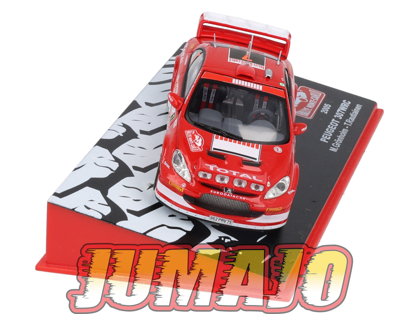 RMC3 Voiture 1/43 IXO Altaya Rallye PEUGEOT 307 WRC M.Gronholm 2005 #7 Monte-carlo