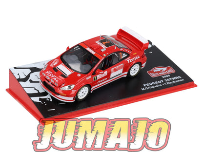 RMC3 Voiture 1/43 IXO Altaya Rallye PEUGEOT 307 WRC M.Gronholm 2005 #7 Monte-carlo