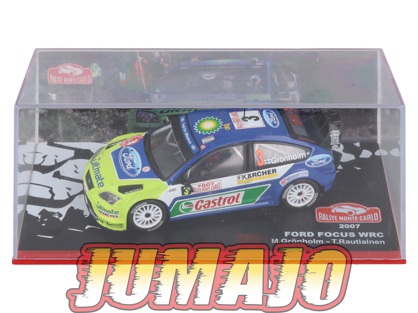 RMC401 Voiture 1/43 IXO Altaya Rallye FORD Focus WRC M.Gronholm 2007 #3 2e édition