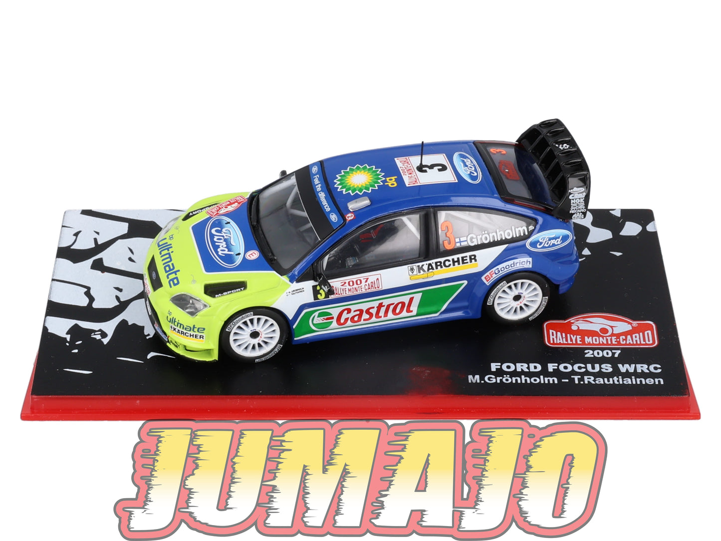 RMC401 Voiture 1/43 IXO Altaya Rallye FORD Focus WRC M.Gronholm 2007 #3 2e édition