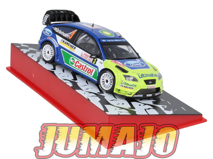 RMC401 Voiture 1/43 IXO Altaya Rallye FORD Focus WRC M.Gronholm 2007 #3 2e édition