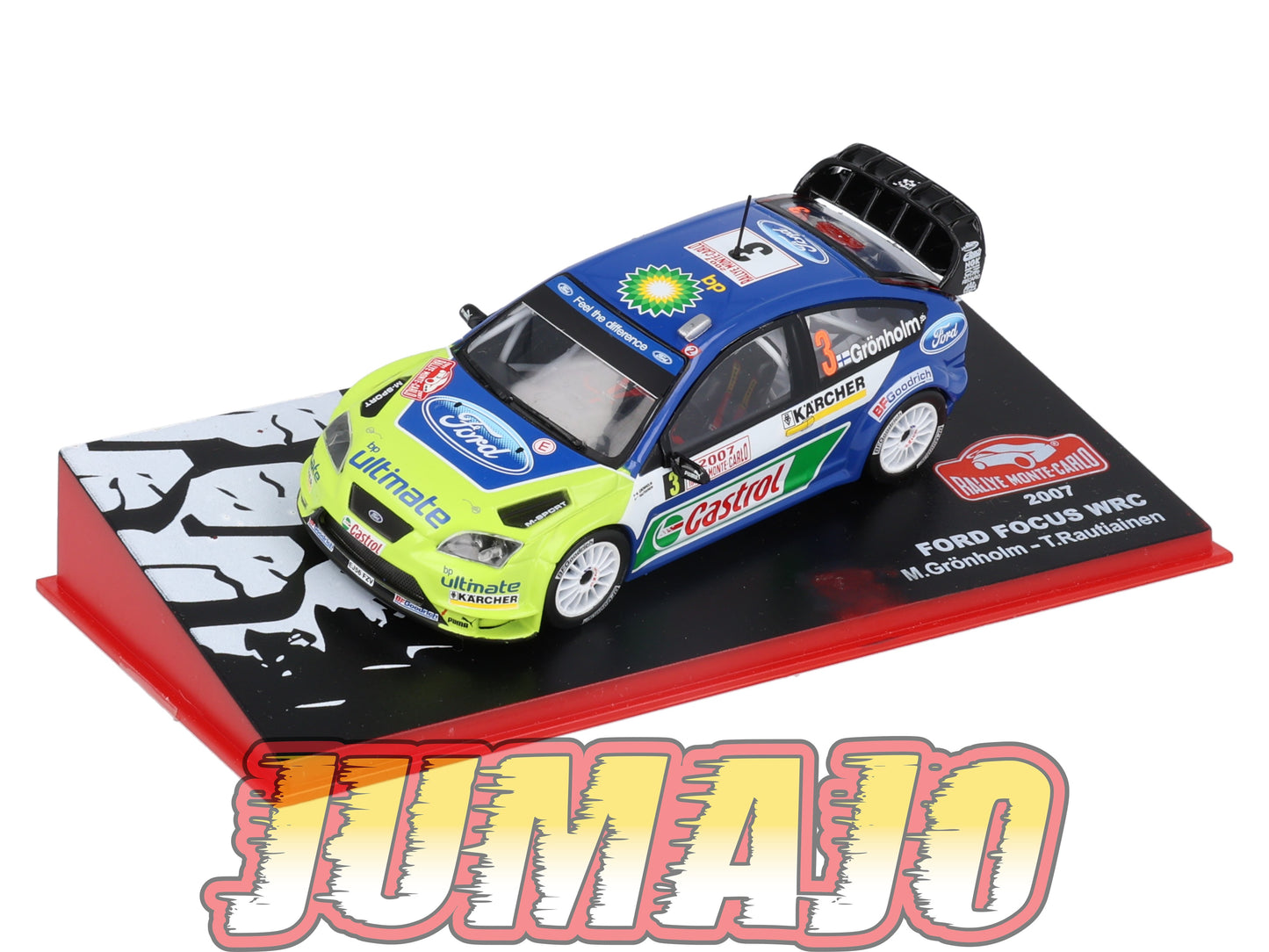 RMC401 Voiture 1/43 IXO Altaya Rallye FORD Focus WRC M.Gronholm 2007 #3 2e édition