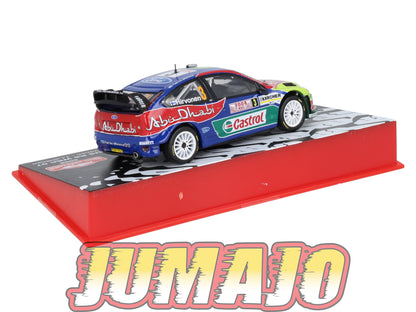 RMC403 Voiture 1/43 IXO Altaya Rallye monte-carlo FORD Focus RS WRC 07 M.Hirvonen 2008 #3