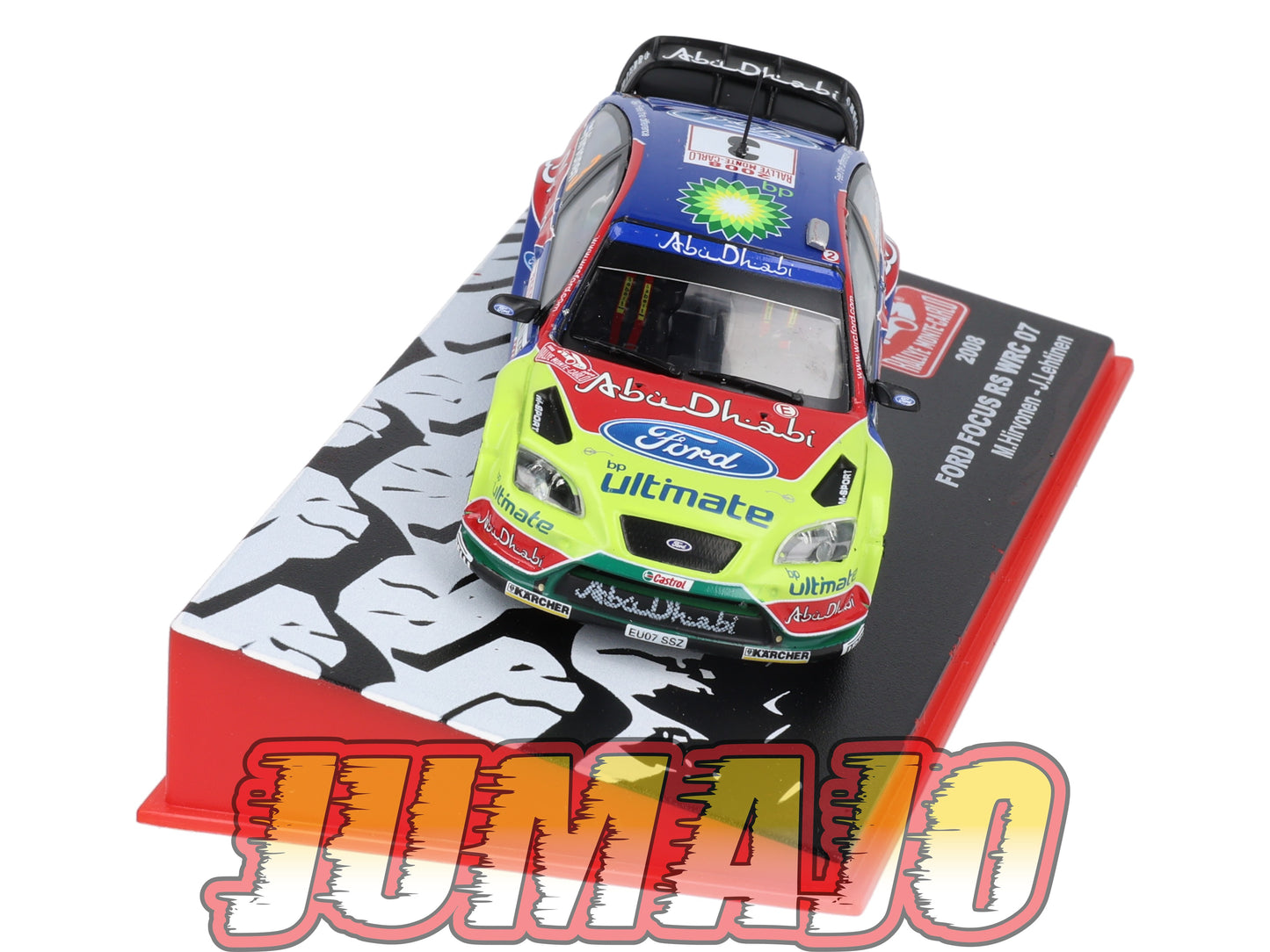 RMC403 Voiture 1/43 IXO Altaya Rallye monte-carlo FORD Focus RS WRC 07 M.Hirvonen 2008 #3