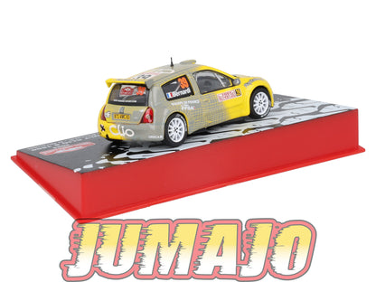 RMC42 Voiture 1/43 IXO Altaya Rallye RENAULT Clio S 1600 N.Bernardi 2004 #39 Monte-carlo