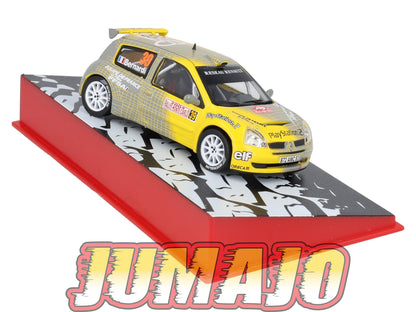 RMC42 Voiture 1/43 IXO Altaya Rallye RENAULT Clio S 1600 N.Bernardi 2004 #39 Monte-carlo