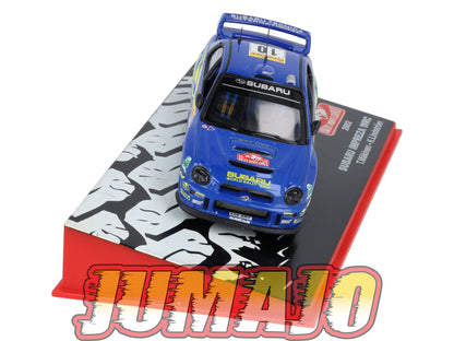 RMC45 1/43 IXO Altaya Rallye Monte Carlo : Subaru Impreza WRC T.Mäkinen #10 2002