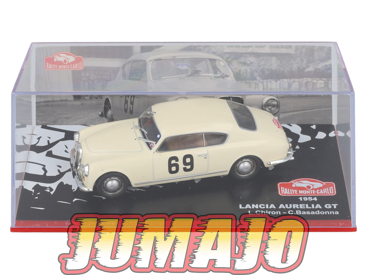 RMC47 voiture 1/43 IXO altaya Rallye Monte Carlo : Lancia Aurelia GT 1954 #69