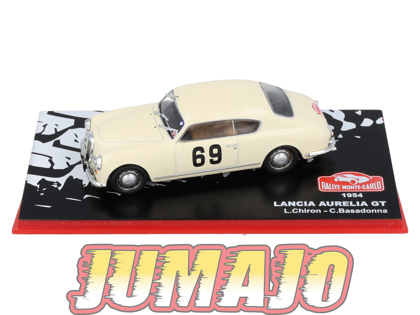 RMC47 voiture 1/43 IXO altaya Rallye Monte Carlo : Lancia Aurelia GT 1954 #69