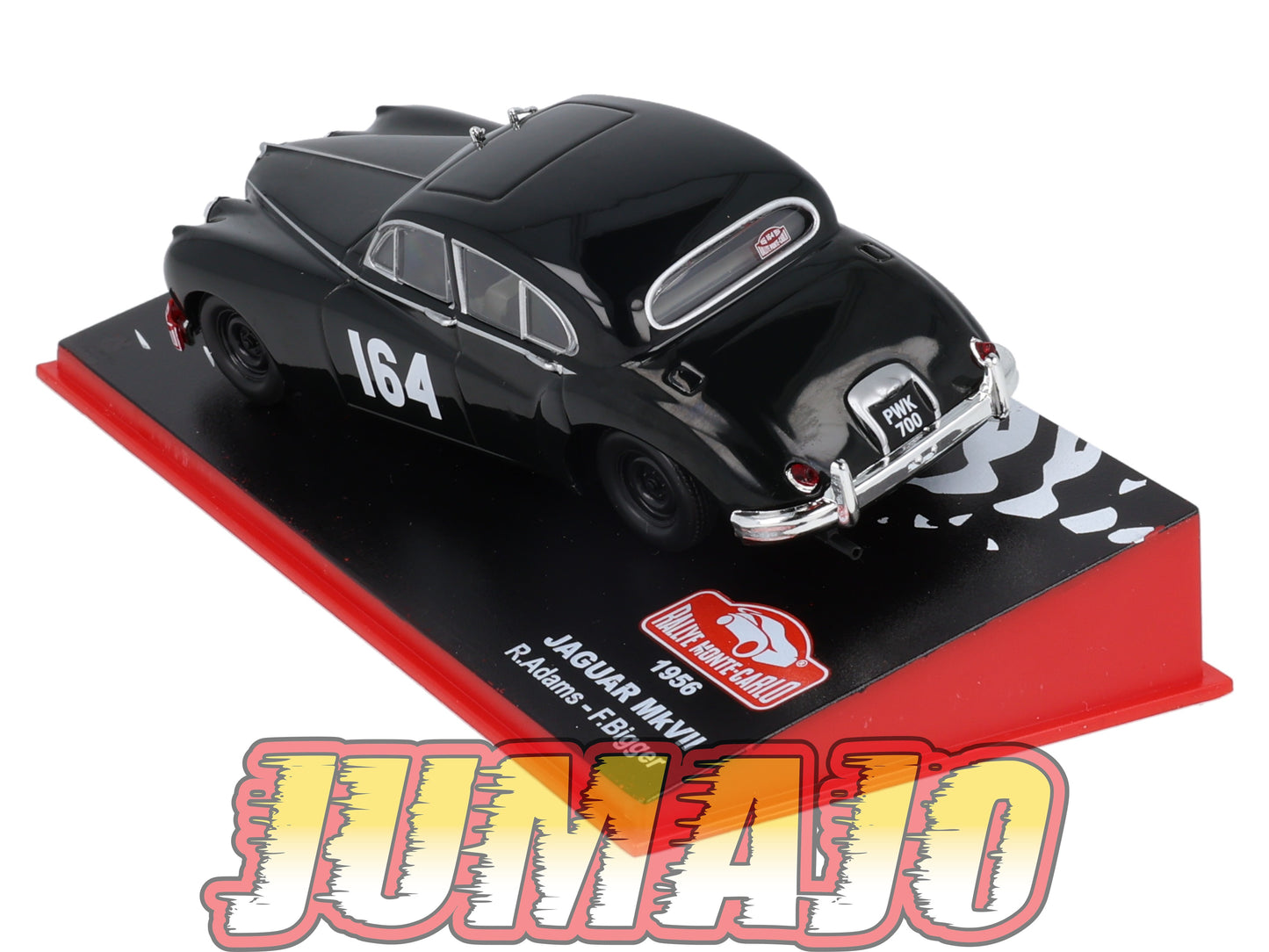 RMC49 Voiture 1/43 IXO Altaya Rallye Monte-Carlo JAGUAR MKVII 1956 #164 R.Adams