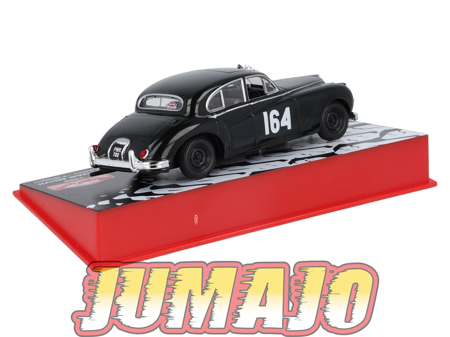 RMC49 Voiture 1/43 IXO Altaya Rallye Monte-Carlo JAGUAR MKVII 1956 #164 R.Adams