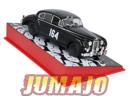 RMC49 Voiture 1/43 IXO Altaya Rallye Monte-Carlo JAGUAR MKVII 1956 #164 R.Adams