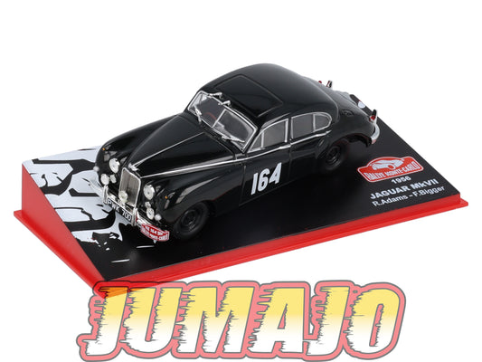 RMC49 Voiture 1/43 IXO Altaya Rallye Monte-Carlo JAGUAR MKVII 1956 #164 R.Adams