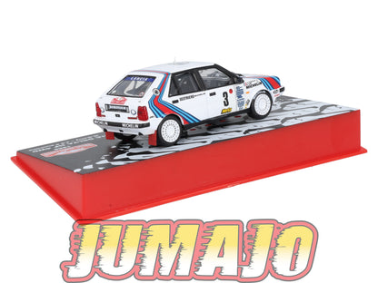 RMC50 Voiture 1/43 IXO Altaya Rallye Monte-Carlo LANCIA Delta HF 4WB 1988 #3 B.Saby