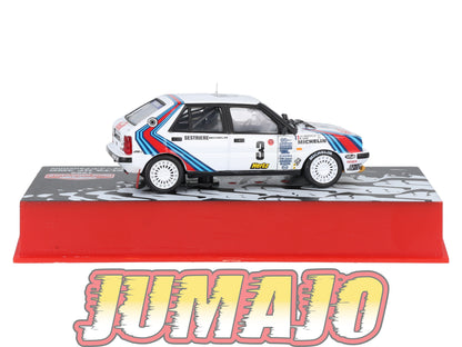 RMC50 Voiture 1/43 IXO Altaya Rallye Monte-Carlo LANCIA Delta HF 4WB 1988 #3 B.Saby