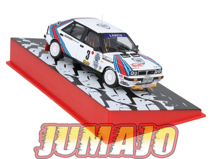 RMC50 Voiture 1/43 IXO Altaya Rallye Monte-Carlo LANCIA Delta HF 4WB 1988 #3 B.Saby