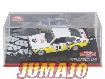 RMC56 Voiture 1/43 IXO Altaya Rallye Monte-carlo OPEL Kadett GT/E 1979 #26 J.Clarr Occasion