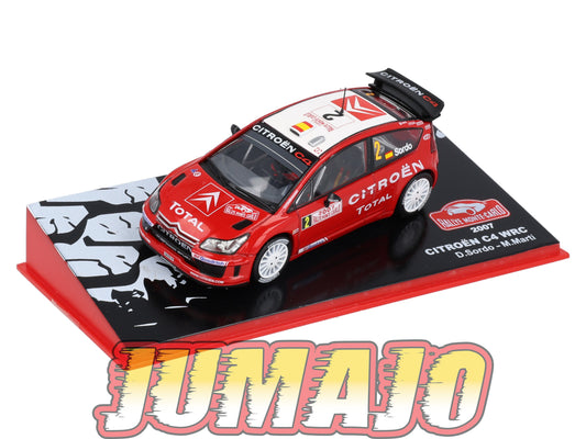 RMC53 Voiture 1/43 IXO Altaya Rallye monte-carlo CITROEN C4 D.Sordo 2007 #2