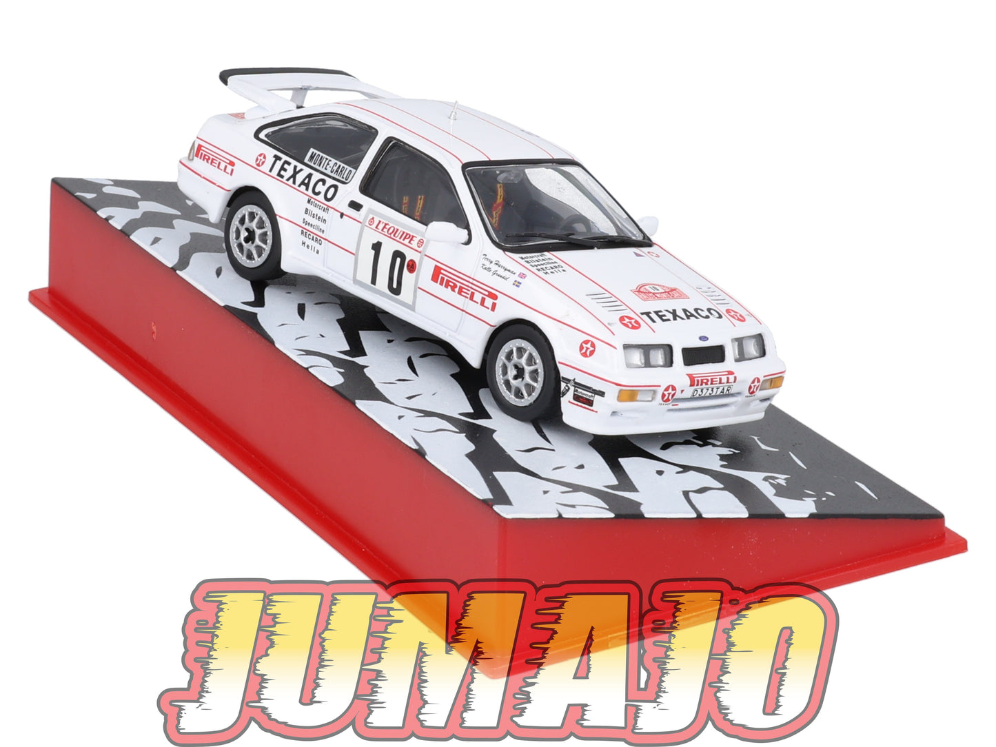 RMC58 Voiture 1/43 IXO Altaya Rallye FORD Sierra RS Cosworth K.Grundel 1987 #10 Monte-carlo