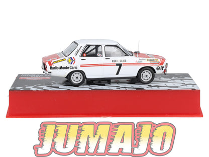 RMC59 Voiture 1/43 IXO Altaya Rallye Monte-carlo RENAULT 12 Gordini 1973 #7 J.Ragnotti