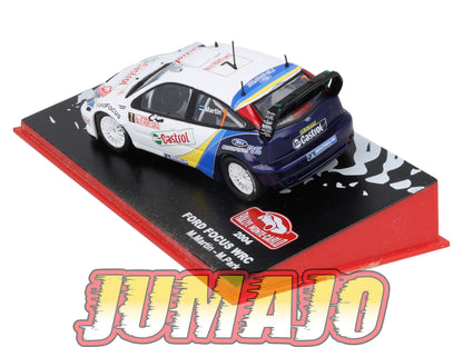 RMC5 Voiture 1/43 IXO Altaya Rallye FORD Focus WRC M.Martin 2004 #7 Monte-carlo