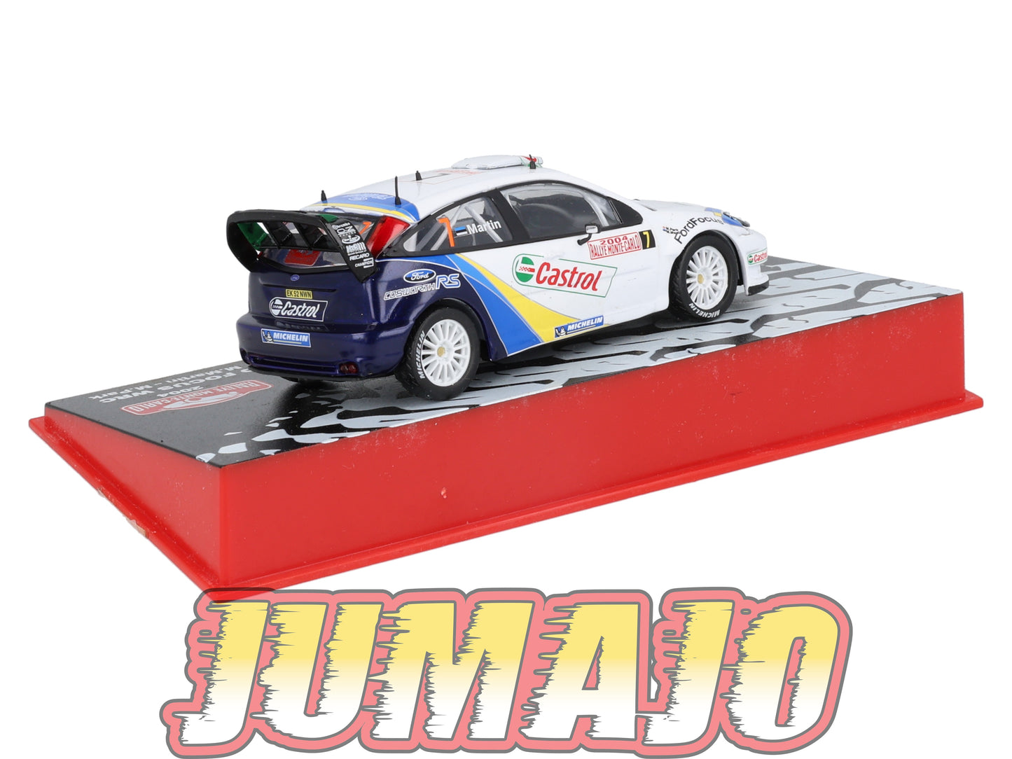 RMC5 Voiture 1/43 IXO Altaya Rallye FORD Focus WRC M.Martin 2004 #7 Monte-carlo