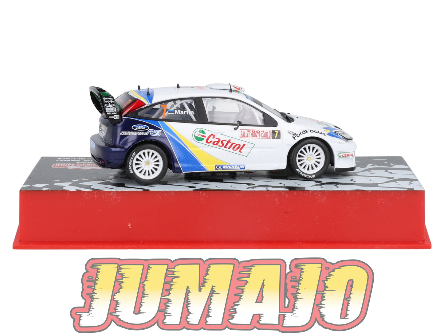 RMC5 Voiture 1/43 IXO Altaya Rallye FORD Focus WRC M.Martin 2004 #7 Monte-carlo