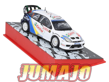 RMC5 Voiture 1/43 IXO Altaya Rallye FORD Focus WRC M.Martin 2004 #7 Monte-carlo