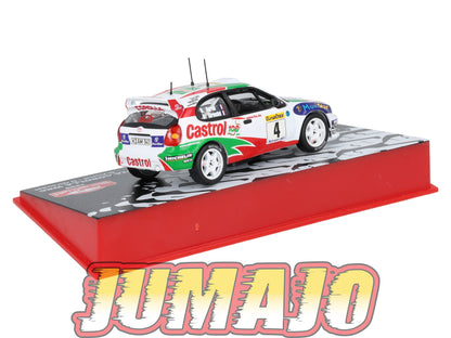 RMC61 1/43 IXO Altaya Rallye Monte Carlo : Toyota Corolla WRC D.Auriol #4 1999