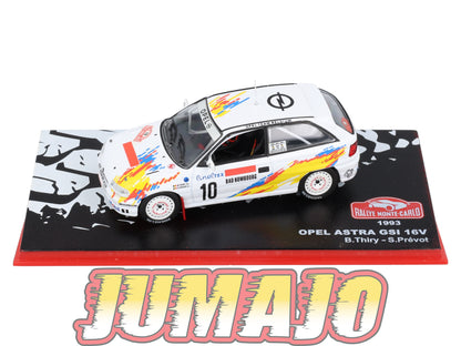 RMC62 Voiture 1/43 IXO Altaya Rallye OPEL Astra GSI 16V B.Thiry 1993 #10