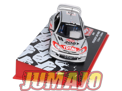 RMC64 Voiture 1/43 IXO Altaya Rallye PEUGEOT 206 WRC C.Robert 2003 #20 Monte-carlo