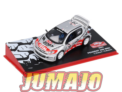 RMC64 Voiture 1/43 IXO Altaya Rallye PEUGEOT 206 WRC C.Robert 2003 #20 Monte-carlo