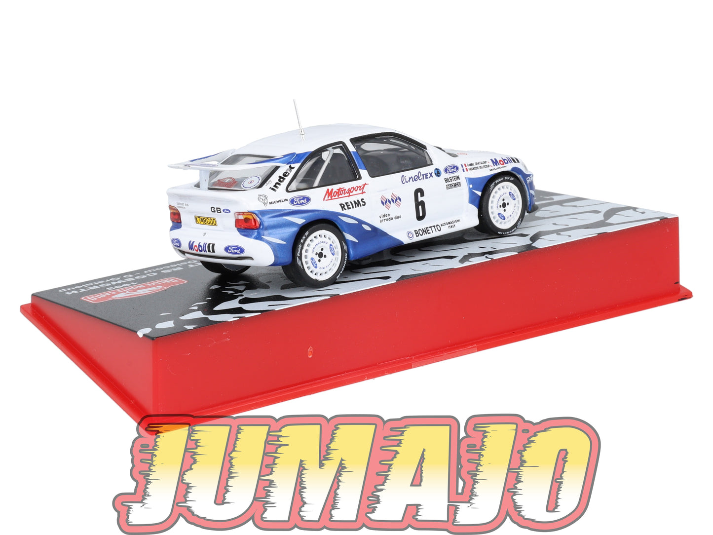 RMC65 Voiture 1/43 IXO Altaya Rallye monte-carlo FORD Escort RS Cosworth F.Delecour 1993 #6