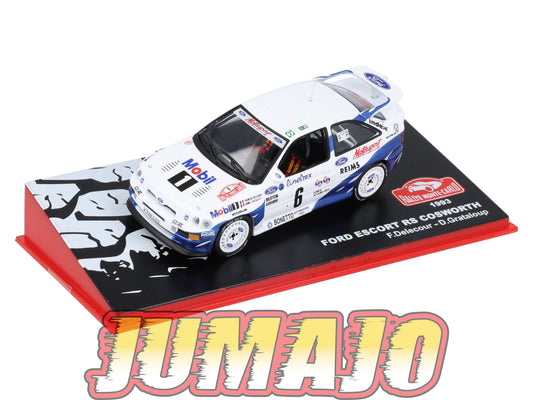 RMC65 Voiture 1/43 IXO Altaya Rallye monte-carlo FORD Escort RS Cosworth F.Delecour 1993 #6