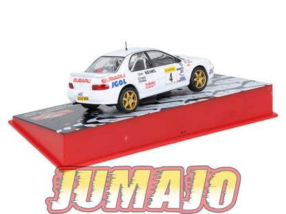 RMC66 Voiture 1/43 IXO Altaya Rallye Monte-carlo SUBARU Impreza 555 #4 B.Béguin 1996