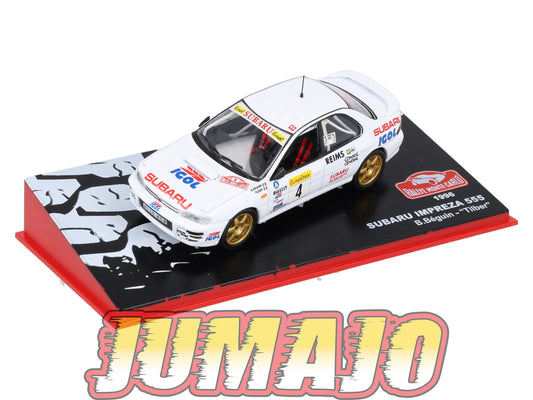 RMC66 Voiture 1/43 IXO Altaya Rallye Monte-carlo SUBARU Impreza 555 #4 B.Béguin 1996