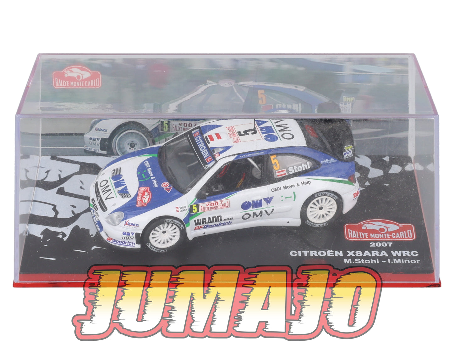 RMC67 Voiture 1/43 IXO Altaya Rallye CITROEN Xsara WRC M.Stohl 2007 #5 Monte-carlo