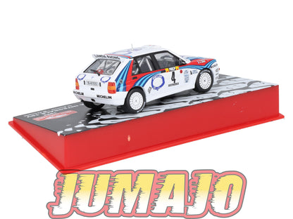 RMC69 Voiture 1/43 IXO Altaya Rallye Monte-Carlo LANCIA Delta Integrale 16V 1992 #4 D.Auriol