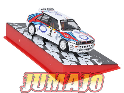 RMC69 Voiture 1/43 IXO Altaya Rallye Monte-Carlo LANCIA Delta Integrale 16V 1992 #4 D.Auriol