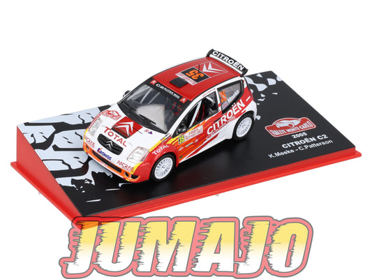 RMC6 Voiture 1/43 IXO Altaya Rallye Monte-Carlo CITROEN C2 2005 #35 K.Meeke