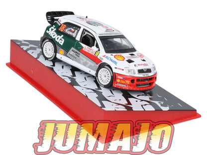 RMC70 Voiture 1/43 IXO Altaya Rallye SKODA Fabia WRC J.Kopecky 2007 #18 Monte-carlo