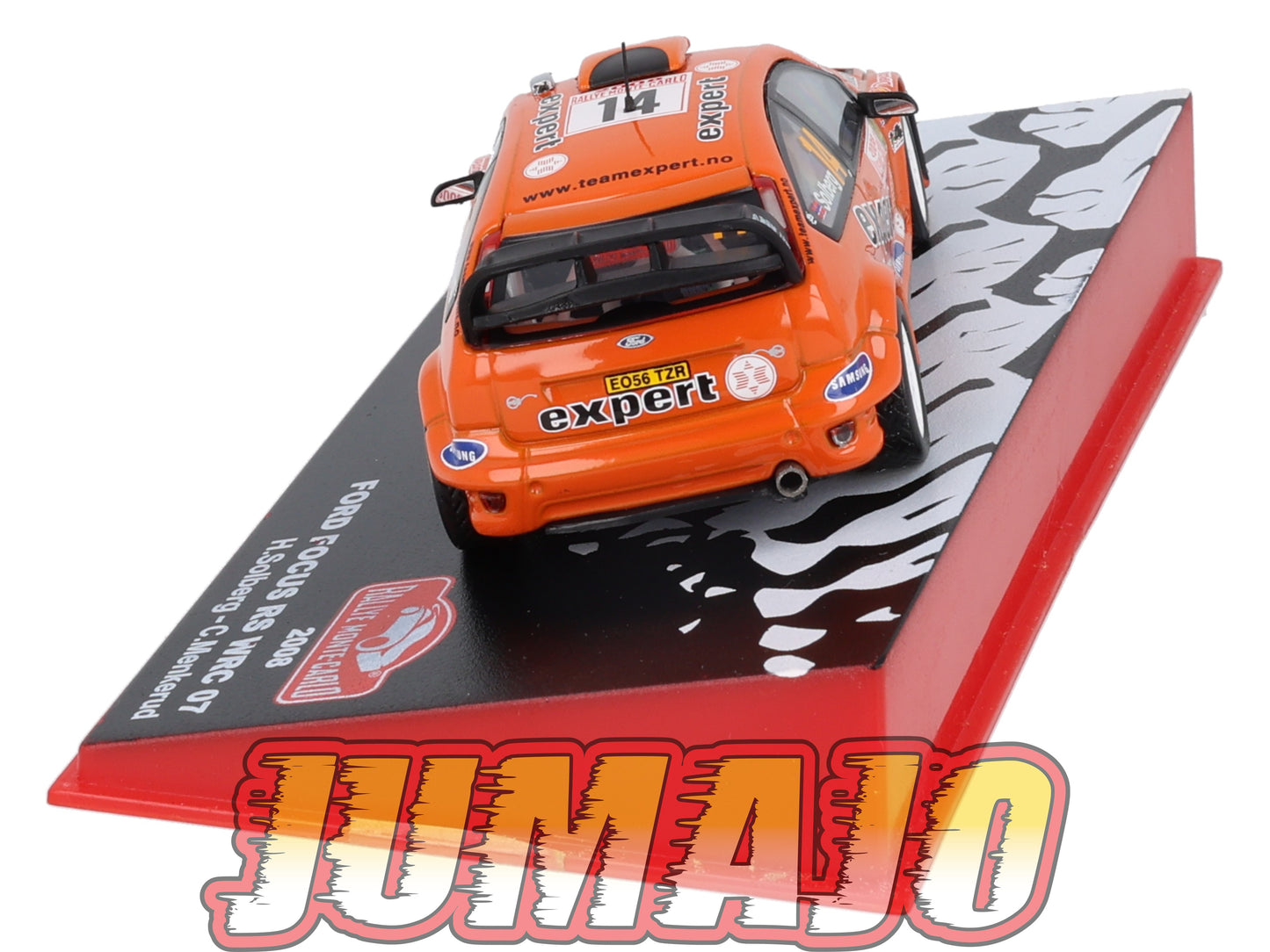 RMC71 Voiture 1/43 IXO Altaya Rallye FORD Focus RS WRC 07 H.Solberg 2008 #14 Monte-carlo